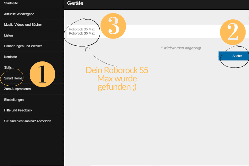 Der Roborock S6 MaxV wird als Saugroboter bei Roborock Plus hinzugefügt.